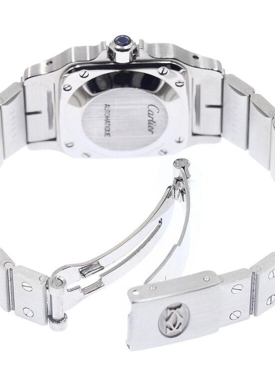CARTIER Santos GalbeeSM white Dial Automatic Ladies Watch_951031 main image 4